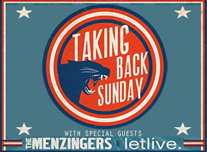 Taking Back Sunday, Letlive & The Menzingers at Hollywood Palladium