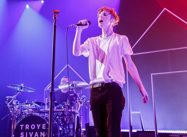 Troye Sivan at Hollywood Palladium