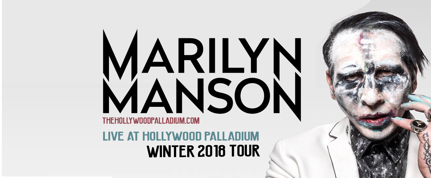 Marilyn Manson at Hollywood Palladium