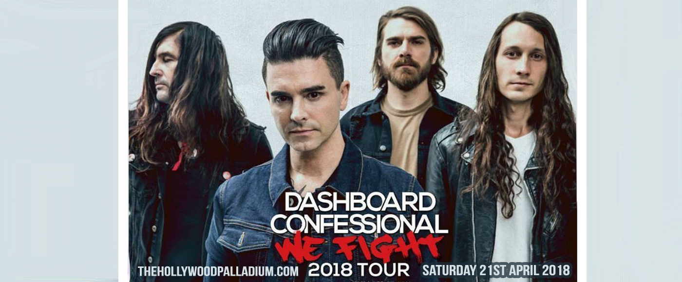 Dashboard Confessional at Hollywood Palladium tickets Dashboard Confessional at Hollywood Palladium