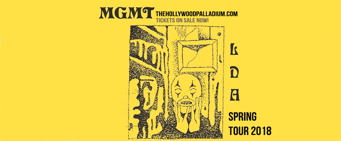 Mgmt at Hollywood Palladium tickets Mgmt at Hollywood Palladium