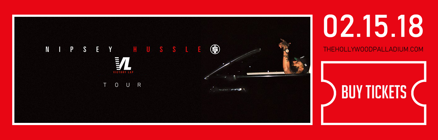 Nipsey Hussle at Hollywood Palladium