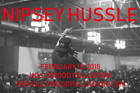 Nipsey Hussle at Hollywood Palladium