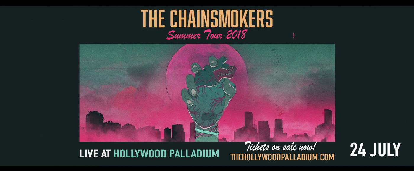 The Chainsmokers at Hollywood Palladium tickets The Chainsmokers at Hollywood Palladium