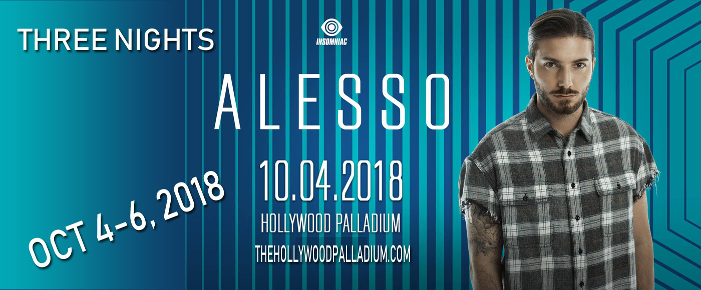 Alesso at Hollywood Palladium