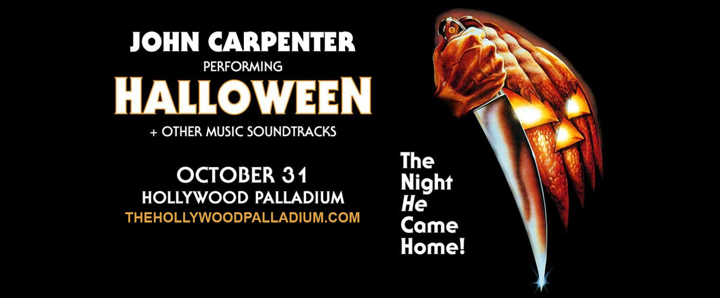 John Carpenter at Hollywood Palladium tickets John Carpenter at Hollywood Palladium