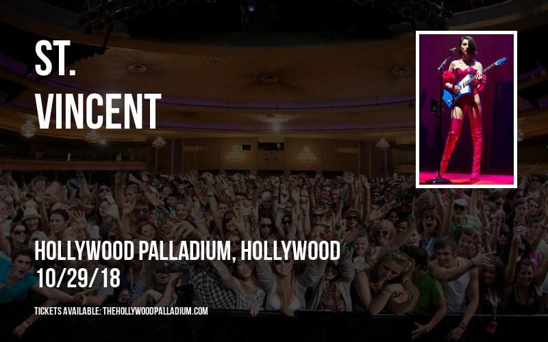 St. Vincent at Hollywood Palladium tickets St. Vincent at Hollywood Palladium