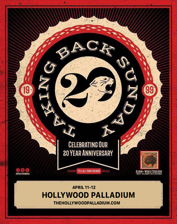 Taking Back Sunday at Hollywood Palladium