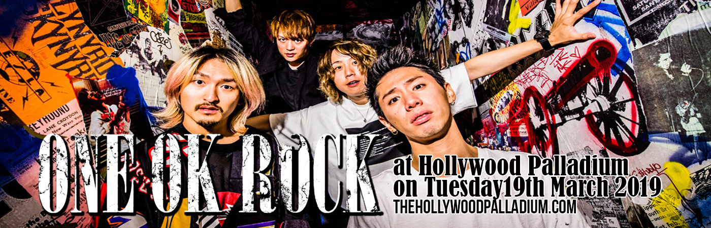 One Ok Rock at Hollywood Palladium tickets One Ok Rock at Hollywood Palladium
