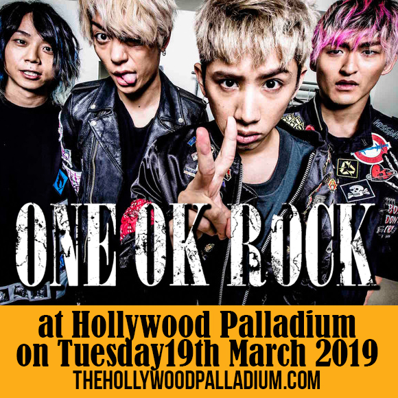 One Ok Rock at Hollywood Palladium