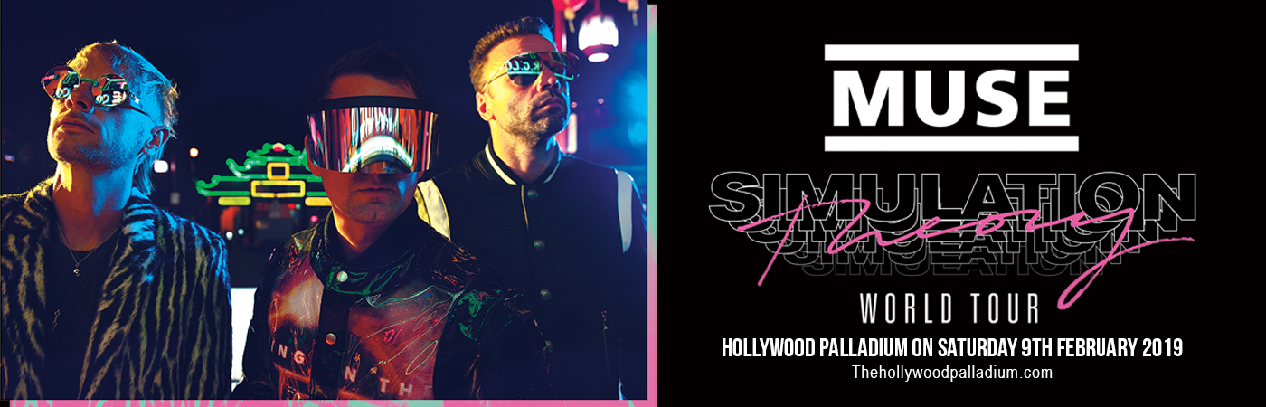 Muse at Hollywood Palladium tickets Muse at Hollywood Palladium