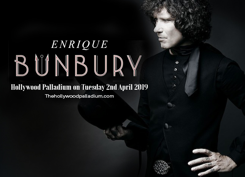 Enrique Bunbury at Hollywood Palladium