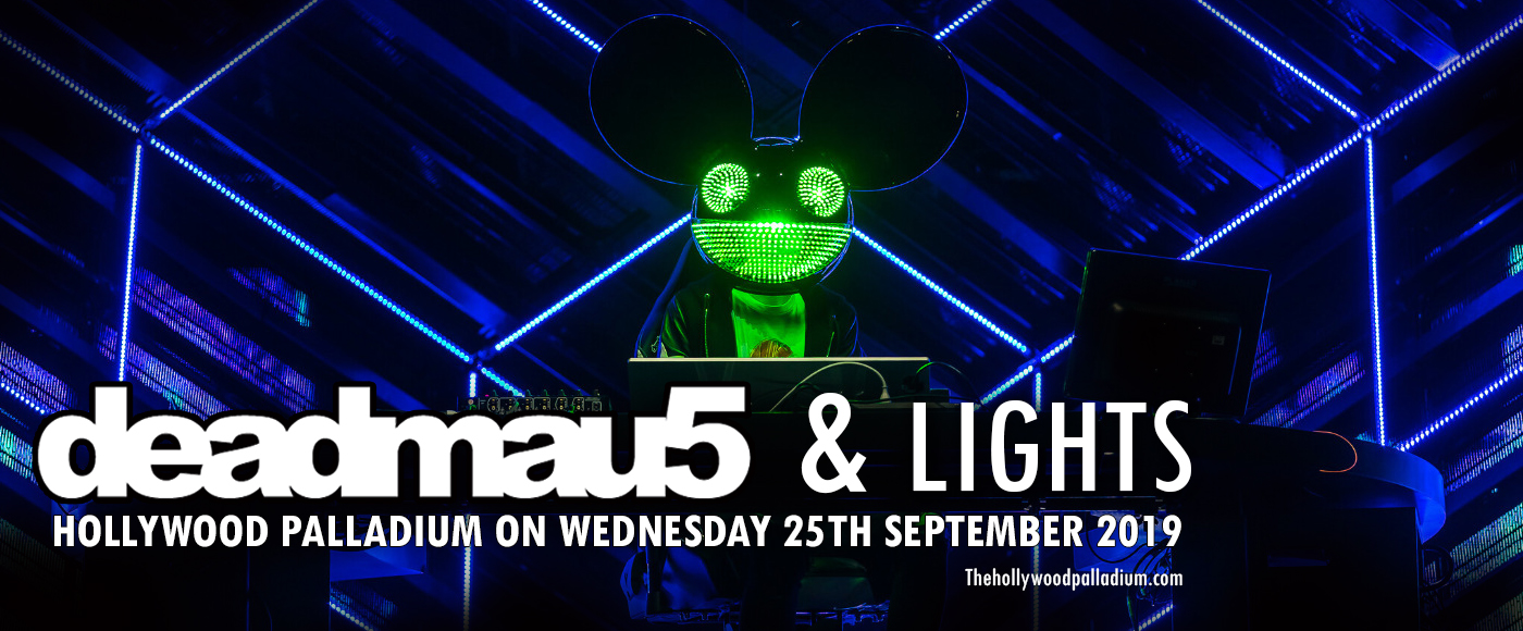 Deadmau5 & Lights at Hollywood Palladium tickets Deadmau5 & Lights at Hollywood Palladium