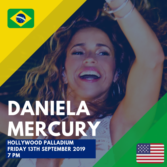 Daniela Mercury at Hollywood Palladium