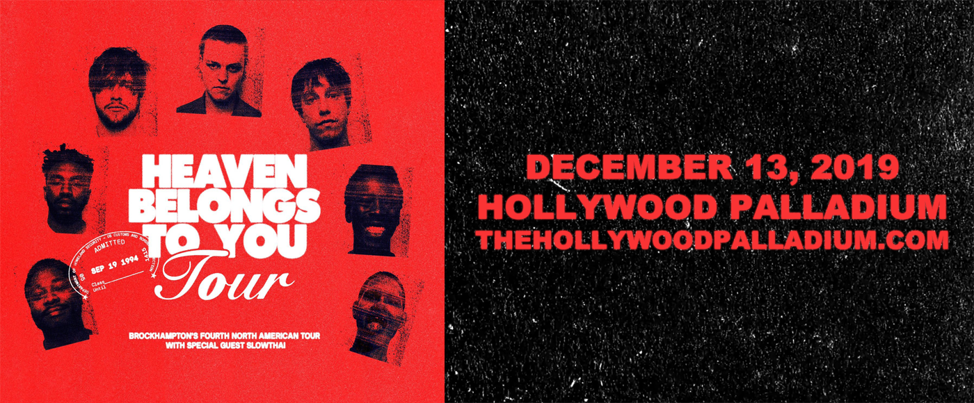Brockhampton at Hollywood Palladium tickets Brockhampton at Hollywood Palladium