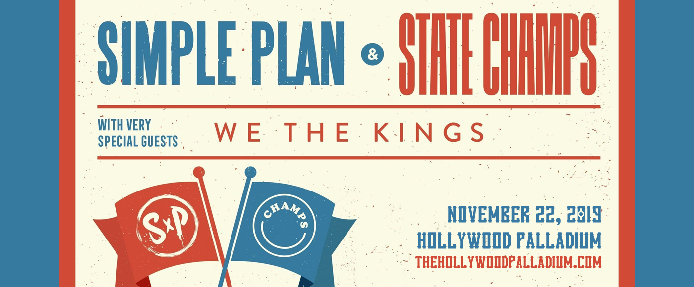 Simple Plan & State Champs at Hollywood Palladium