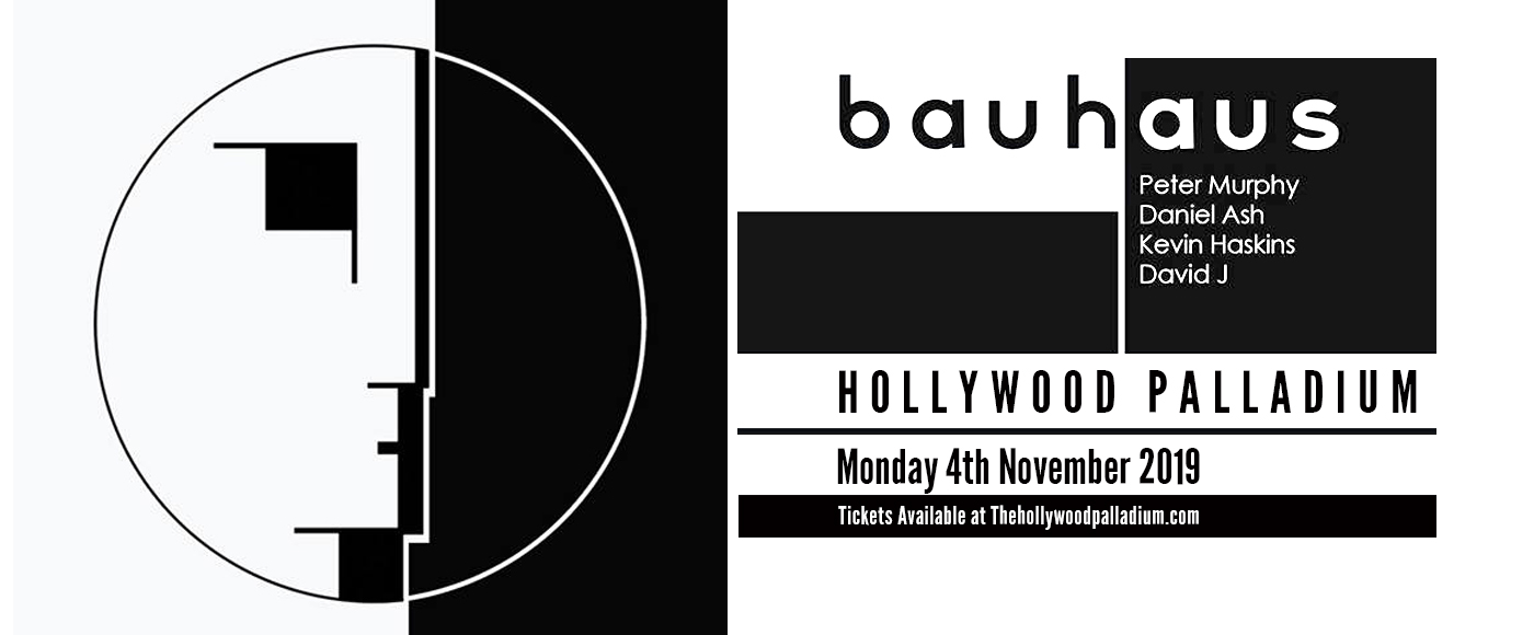 Bauhaus at Hollywood Palladium tickets Bauhaus at Hollywood Palladium