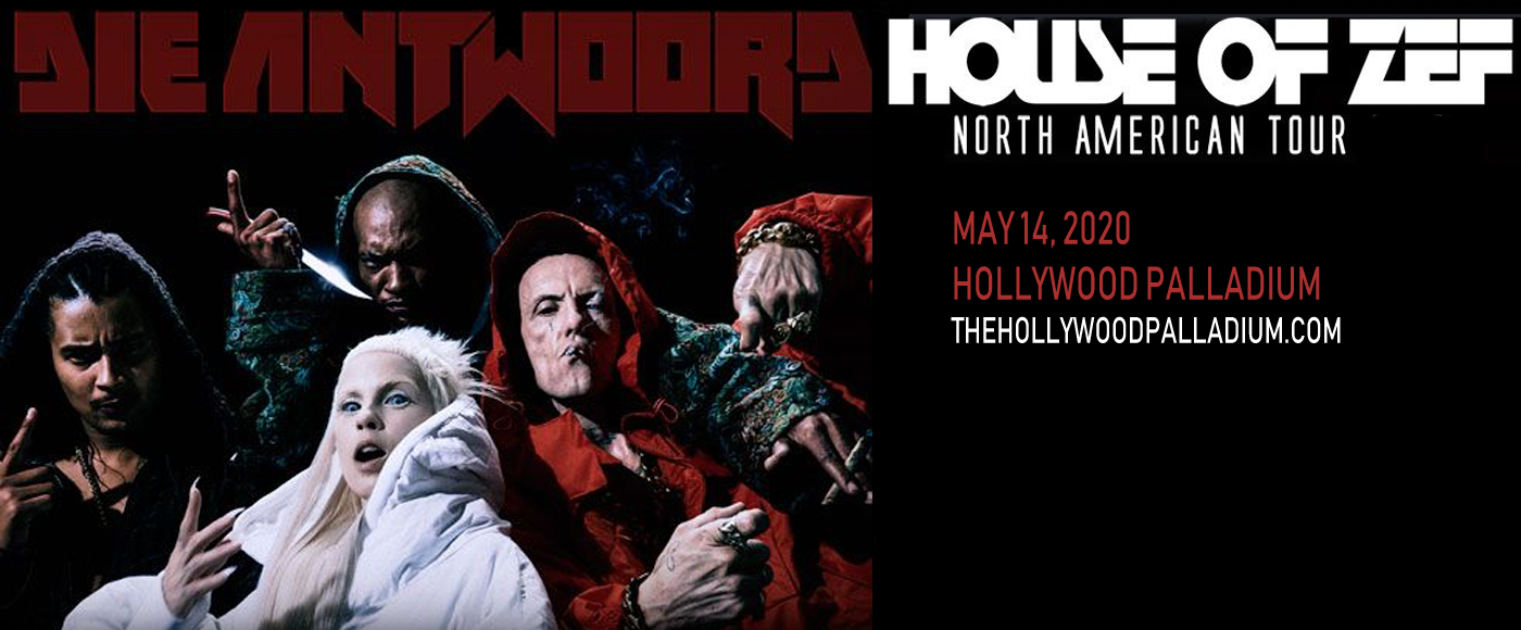 Die Antwoord at Hollywood Palladium tickets Die Antwoord at Hollywood Palladium