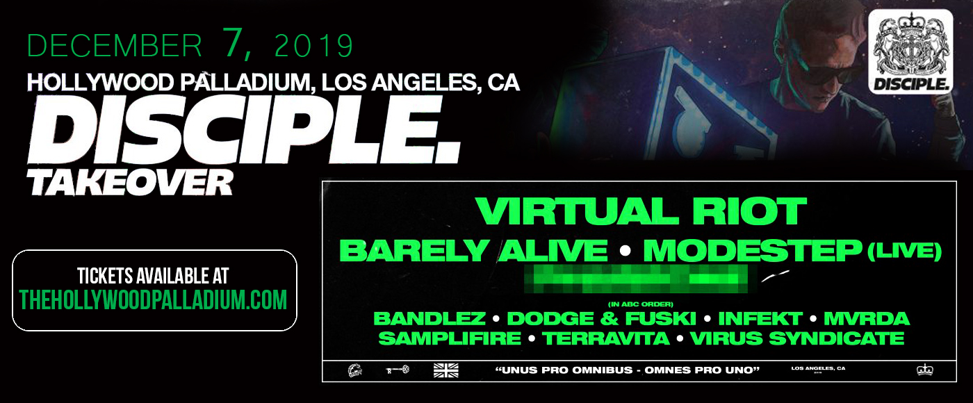 Disciple Takeover at Hollywood Palladium tickets Disciple Takeover at Hollywood Palladium