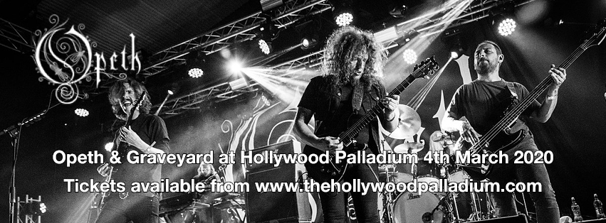 Opeth & Graveyard at Hollywood Palladium