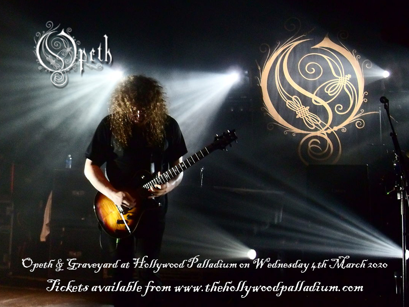 Opeth & Graveyard at Hollywood Palladium