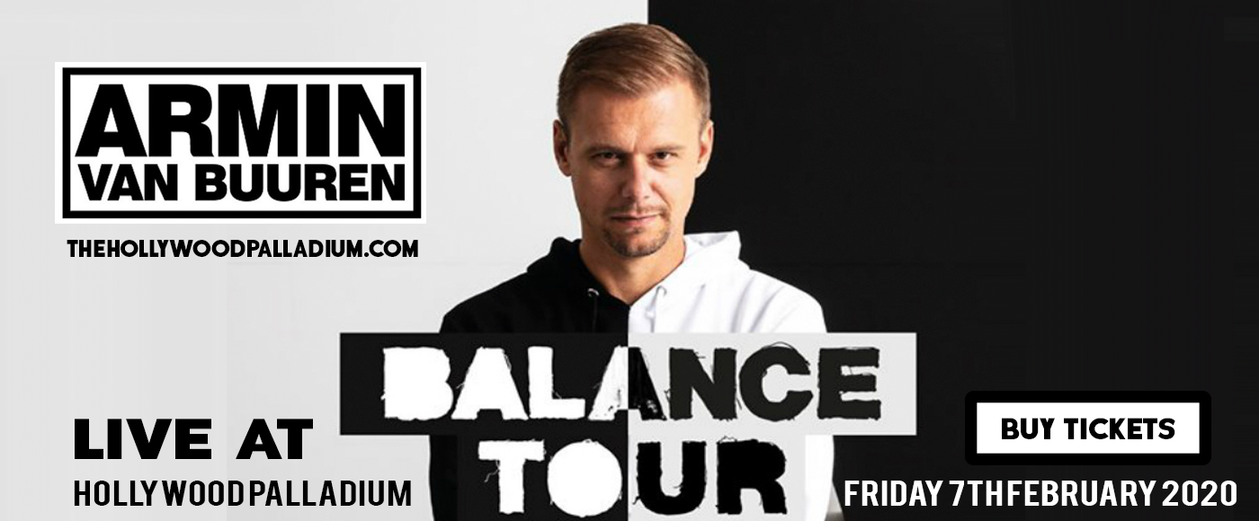 Armin Van Buuren at Hollywood Palladium tickets Armin Van Buuren at Hollywood Palladium