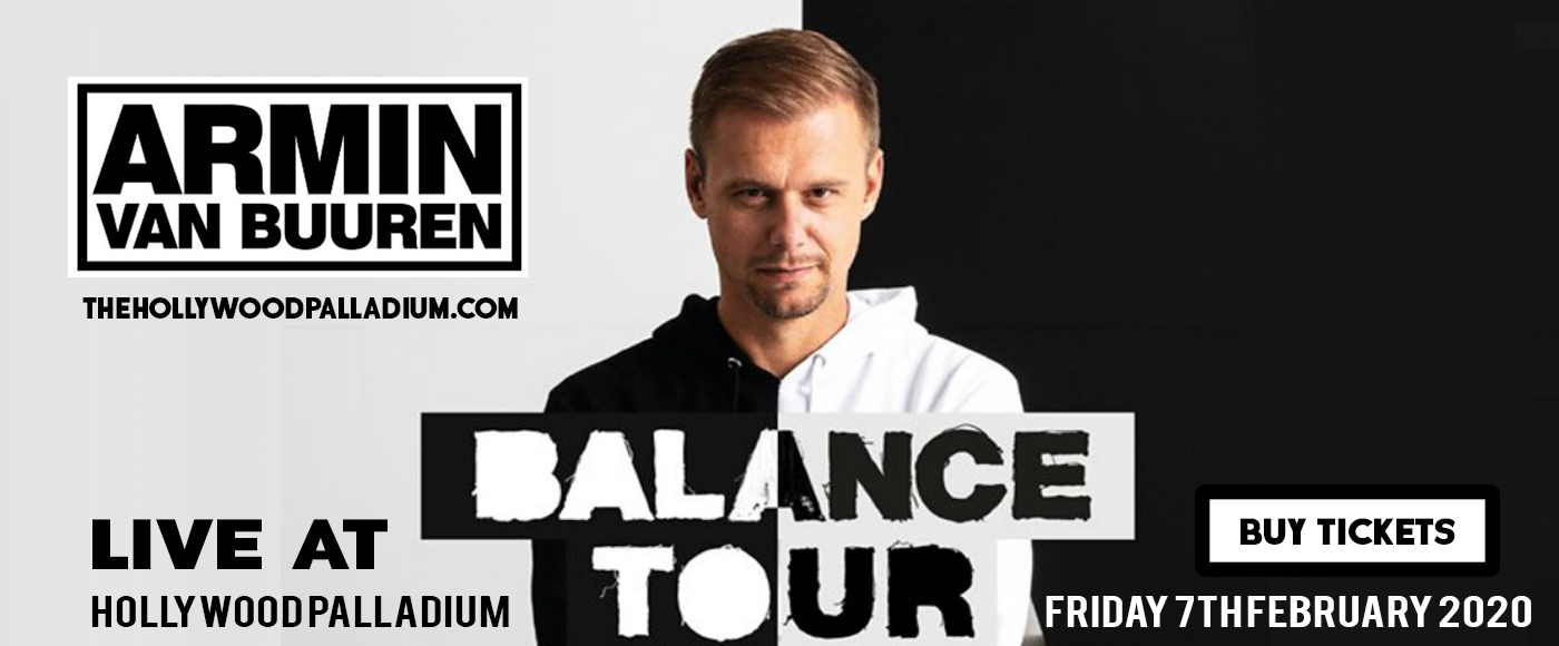 Armin Van Buuren at Hollywood Palladium