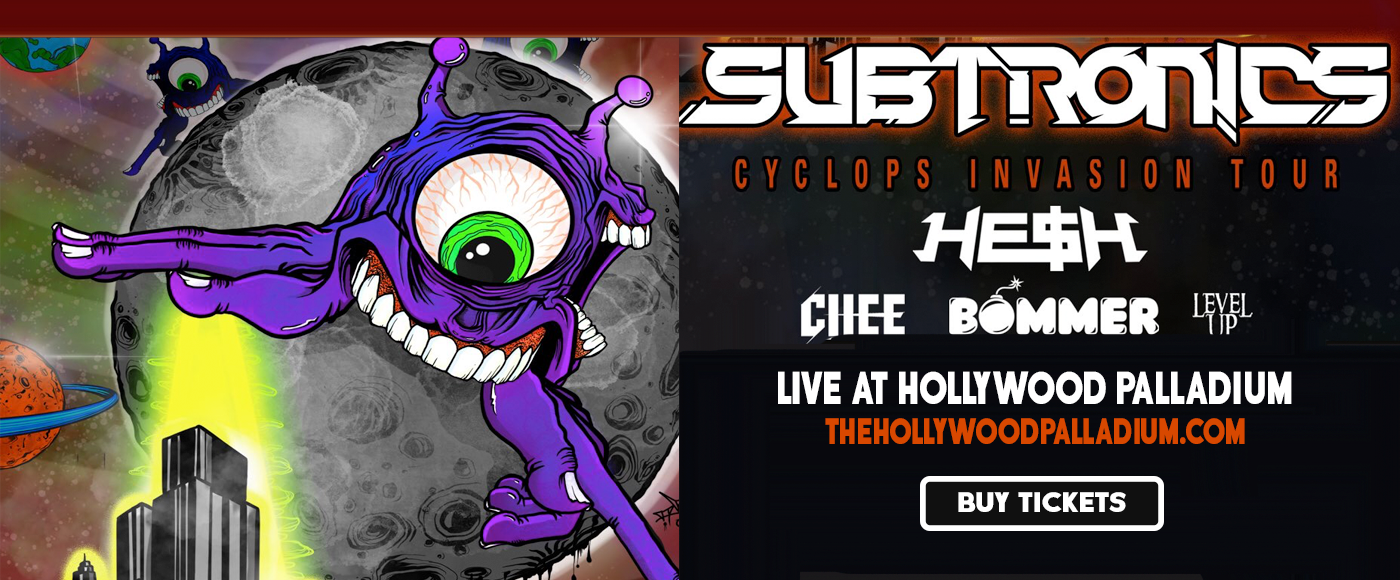 Subtronics at Hollywood Palladium tickets Subtronics at Hollywood Palladium