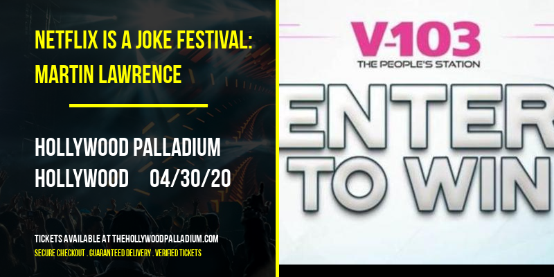 Netflix Is A Joke Festival: Martin Lawrence at Hollywood Palladium tickets Netflix Is A Joke Festival: Martin Lawrence at Hollywood Palladium