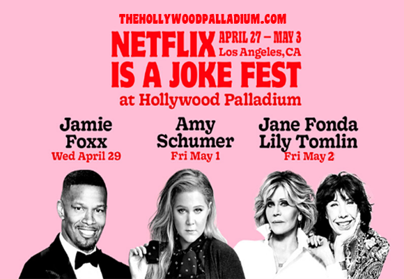 Netflix Is A Joke Festival: Jane Fonda & Lily Tomlin [CANCELLED] at Hollywood Palladium