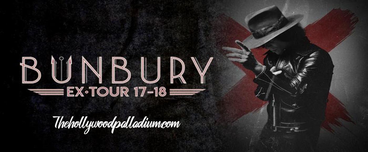 Bunbury [POSTPONED] at Hollywood Palladium