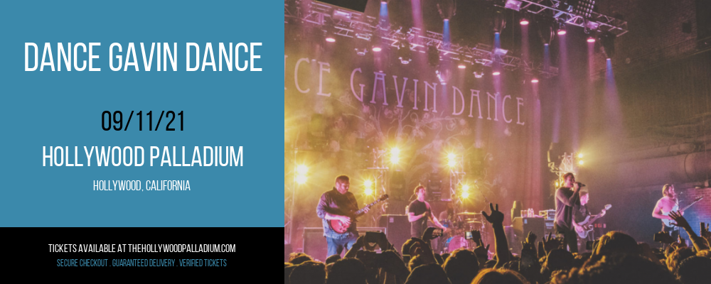 Dance Gavin Dance at Hollywood Palladium tickets Dance Gavin Dance at Hollywood Palladium