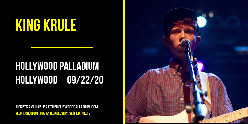 King Krule [CANCELLED] at Hollywood Palladium