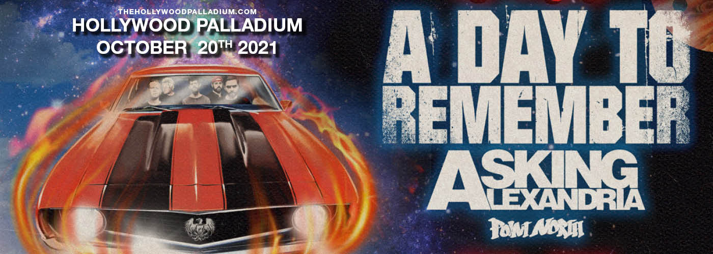 A Day To Remember: The Re-Entry Tour at Hollywood Palladium tickets A Day To Remember: The Re-Entry Tour at Hollywood Palladium