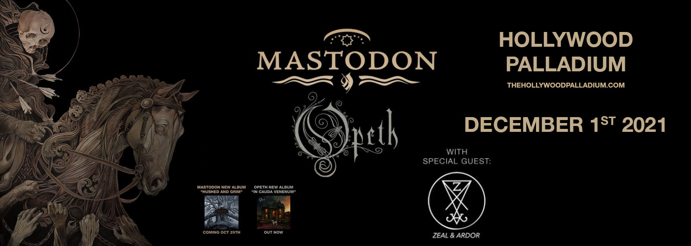 Opeth and Mastodon Co-Headline Tour at Hollywood Palladium
