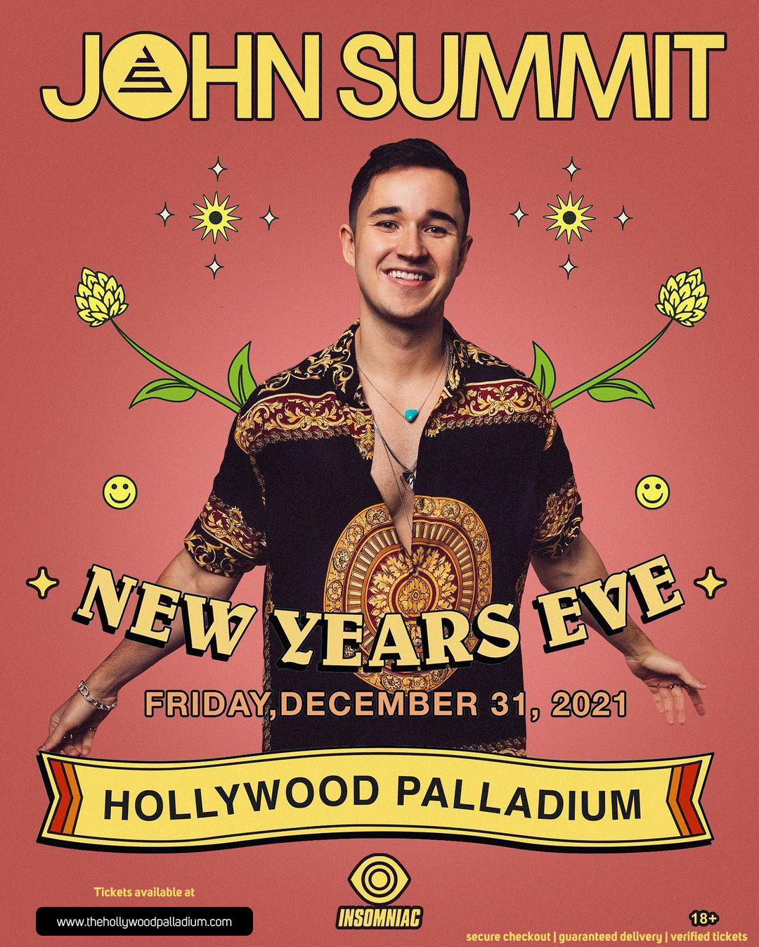 John Summit Tickets 31st December Hollywood Palladium