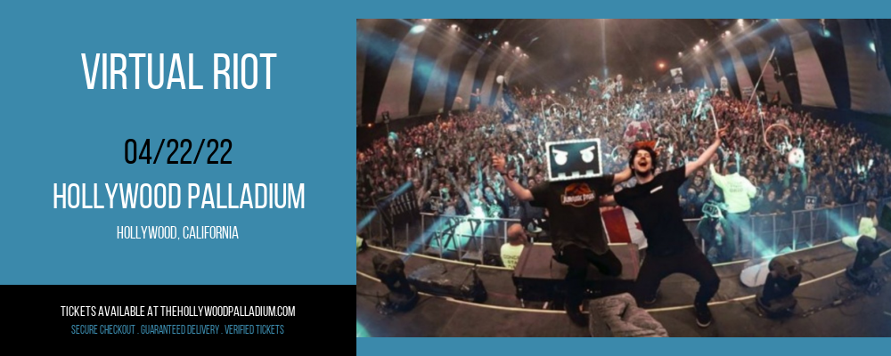 Virtual Riot at Hollywood Palladium tickets Virtual Riot at Hollywood Palladium