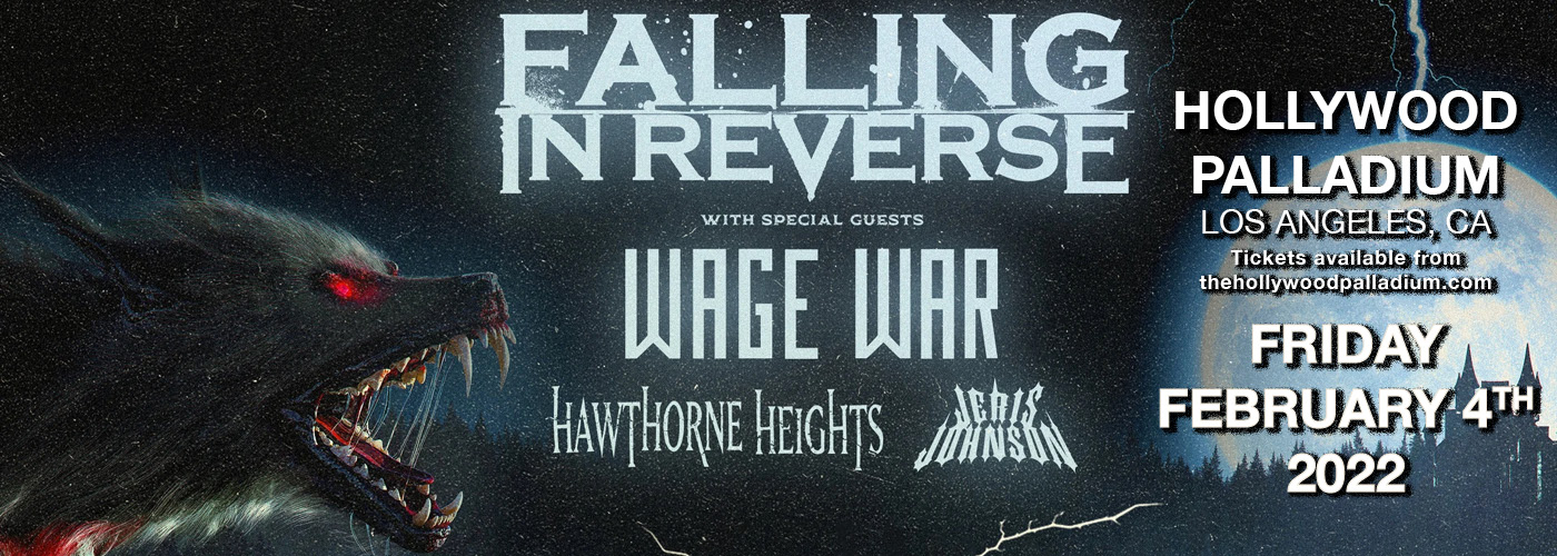 Falling in Reverse: Live From The Unknown at Hollywood Palladium tickets Falling in Reverse: Live From The Unknown at Hollywood Palladium