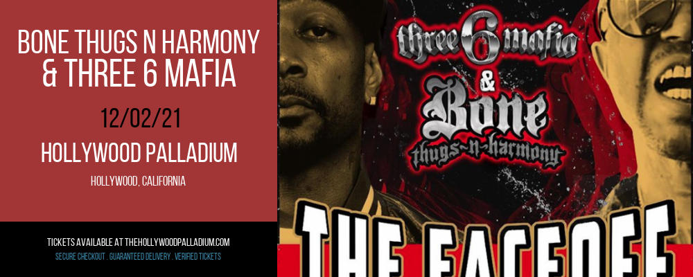Bone Thugs N Harmony & Three 6 Mafia at Hollywood Palladium