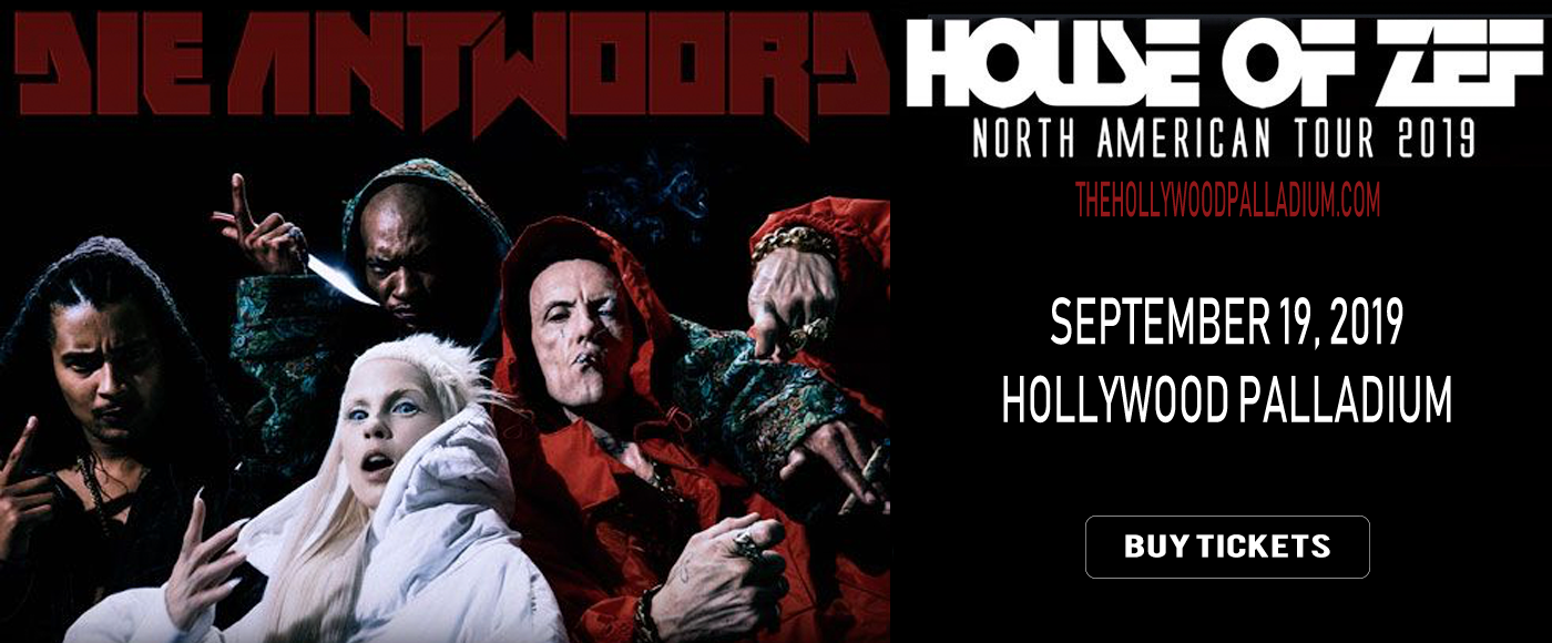 Die Antwoord [CANCELLED] at Hollywood Palladium