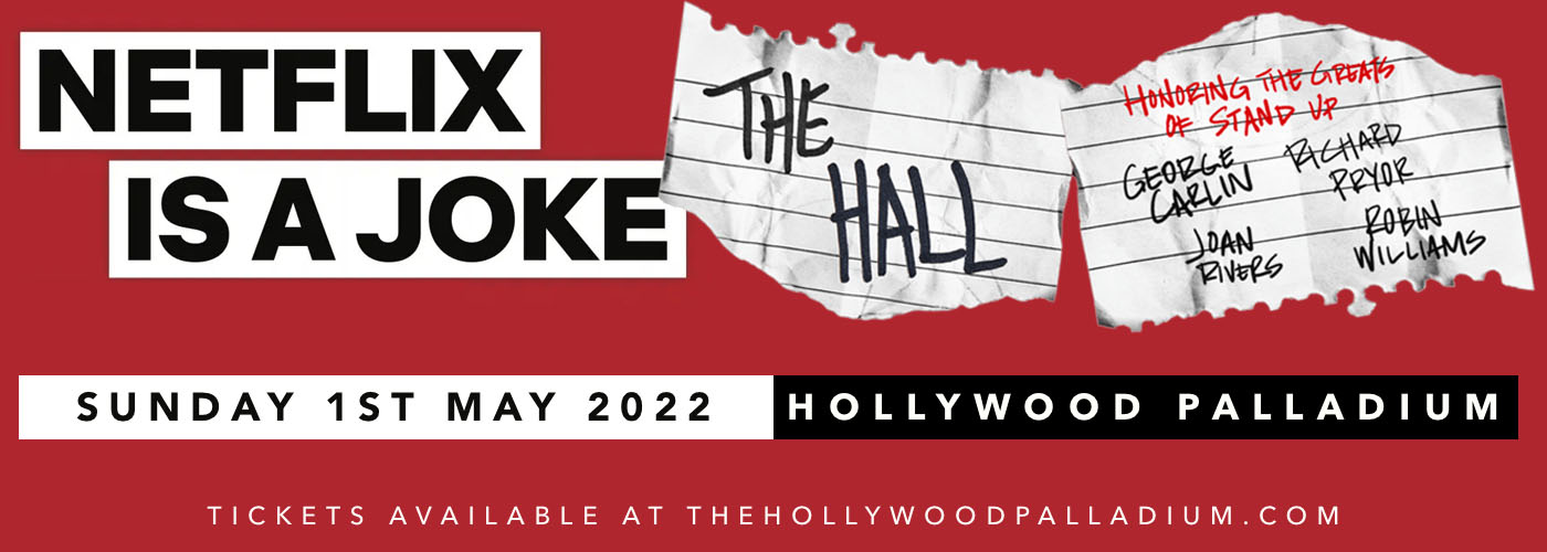 Netflix Is A Joke Festival The Hall Honoring the Greats of StandUp
