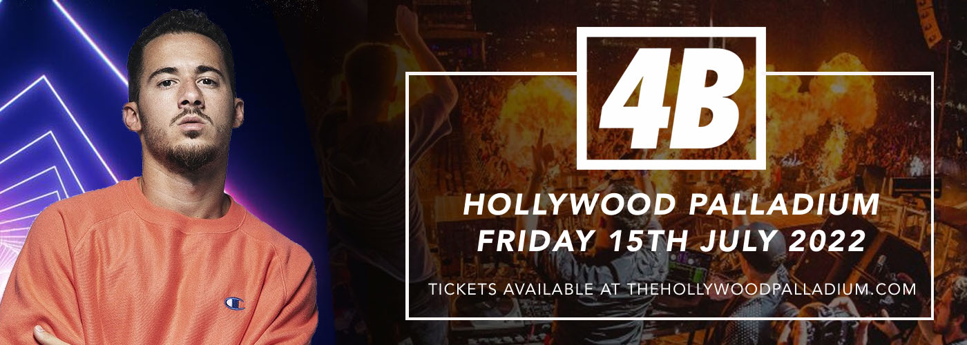 4B at Hollywood Palladium tickets 4B at Hollywood Palladium