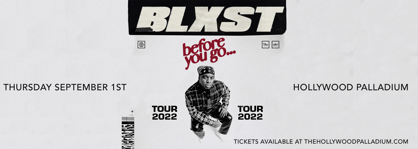 BLXST at Hollywood Palladium tickets BLXST at Hollywood Palladium