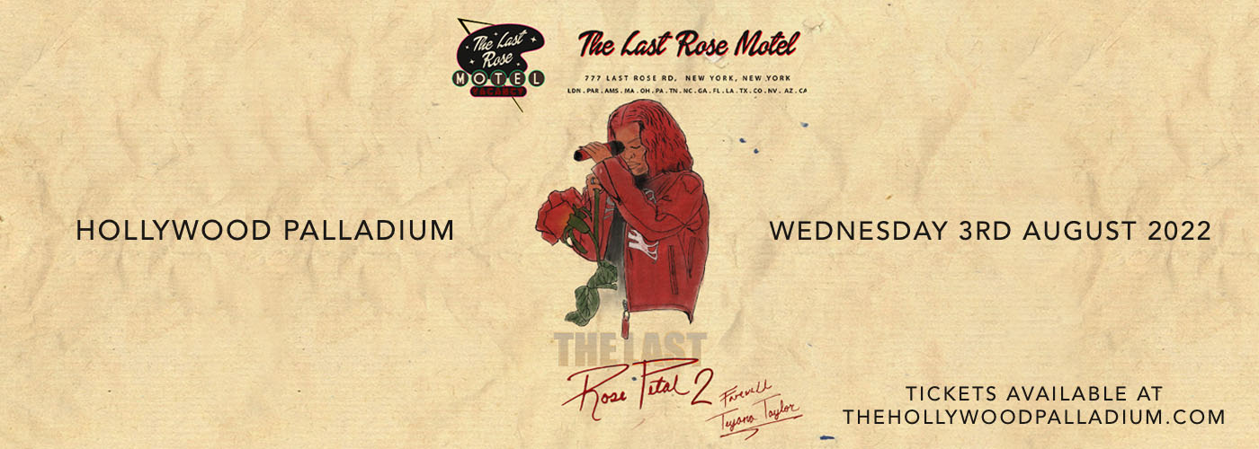 Teyana Taylor at Hollywood Palladium tickets Teyana Taylor at Hollywood Palladium