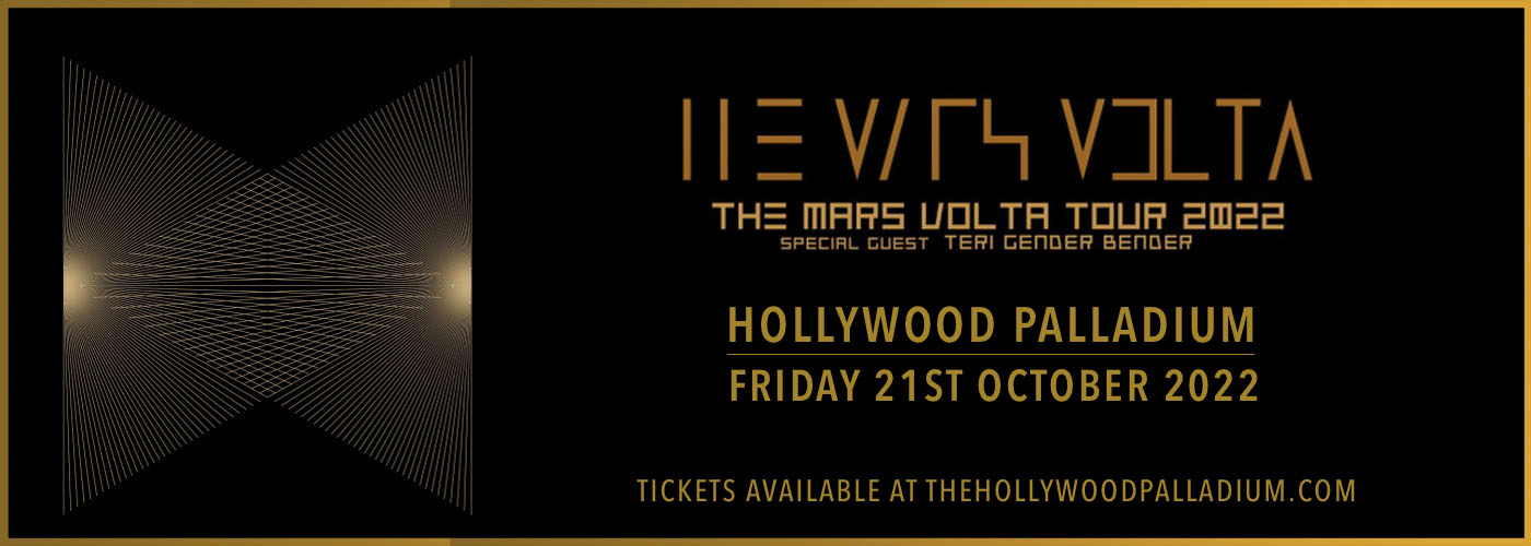 The Mars Volta at Hollywood Palladium tickets The Mars Volta at Hollywood Palladium