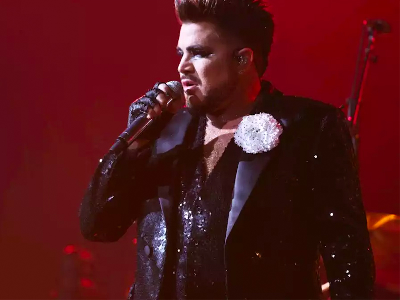 Adam Lambert at Hollywood Palladium