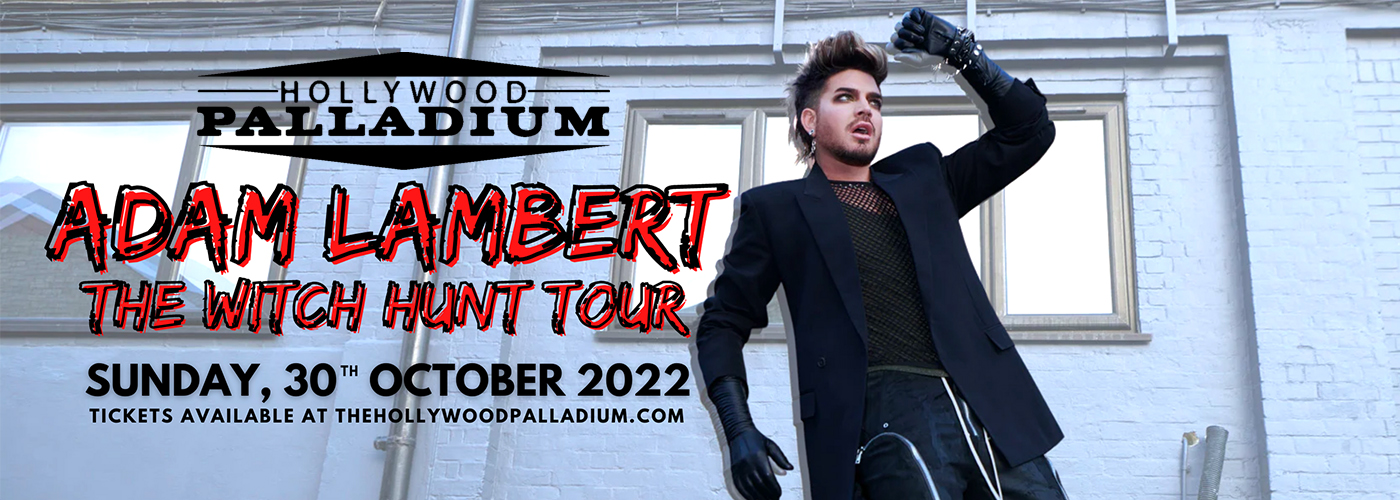 Adam Lambert at Hollywood Palladium