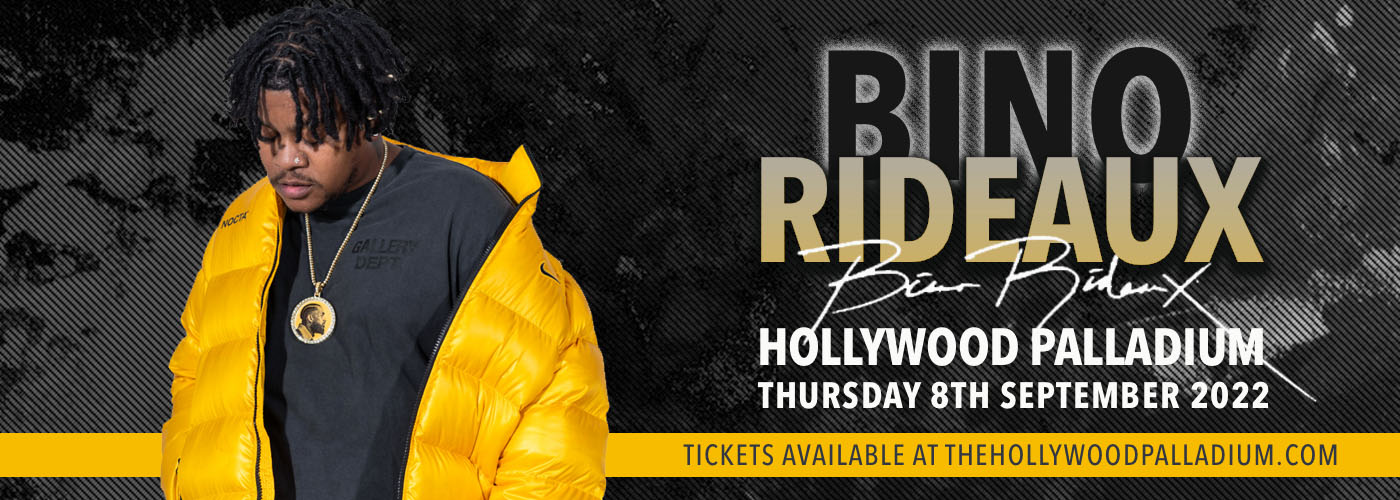 Bino Rideaux at Hollywood Palladium