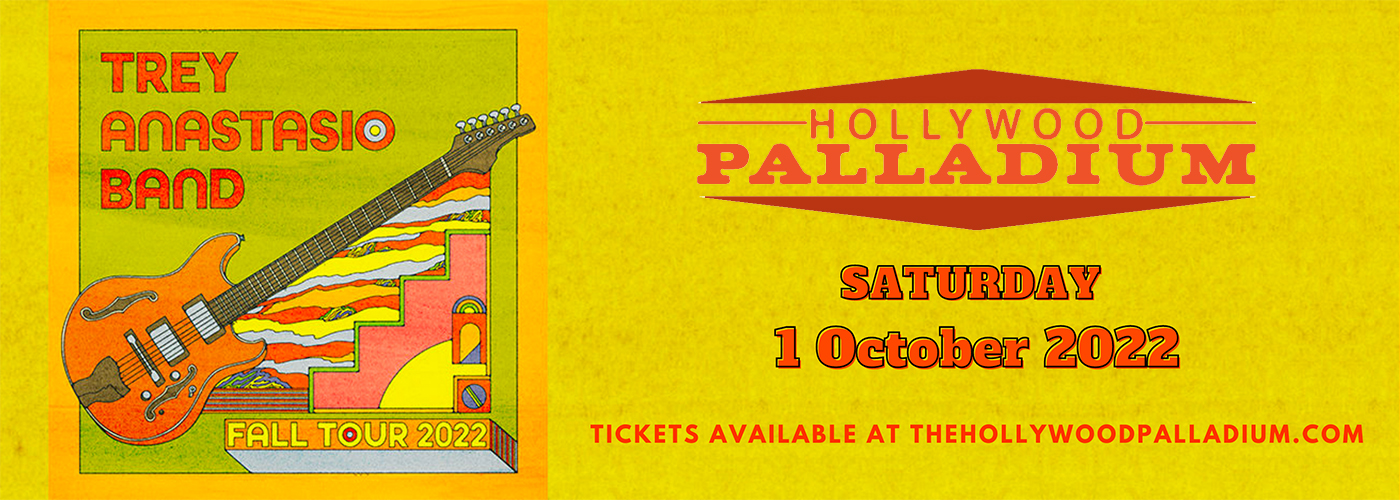 Trey Anastasio Band at Hollywood Palladium tickets Trey Anastasio Band at Hollywood Palladium