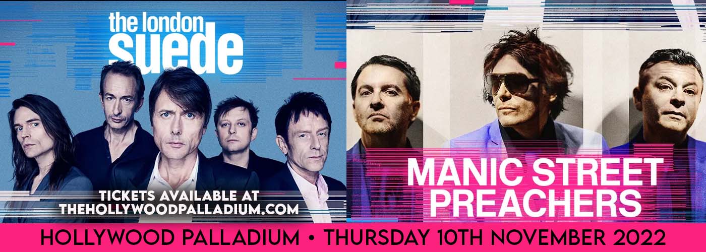 Manic Street Preachers & The London Suede at Hollywood Palladium